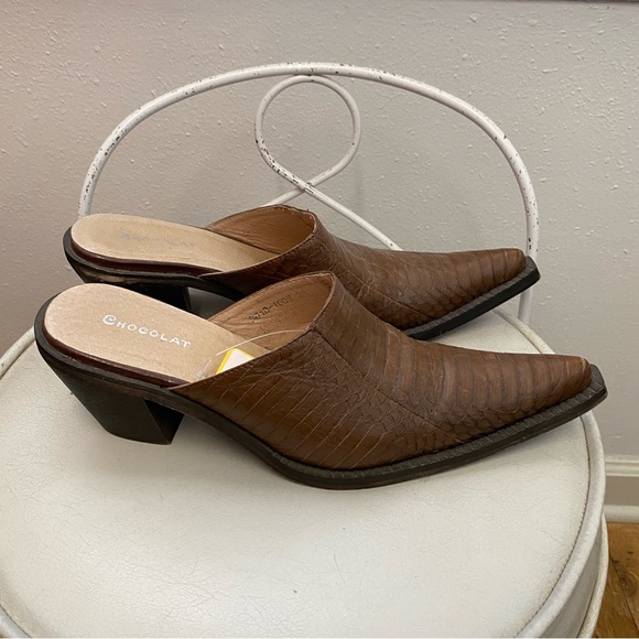 Chocolat Western Mule - Picture 3 of 6